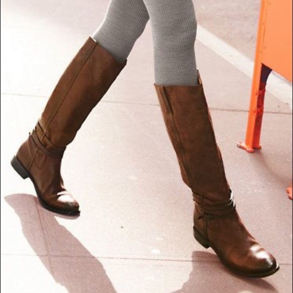 Frye shirley riding plate boot